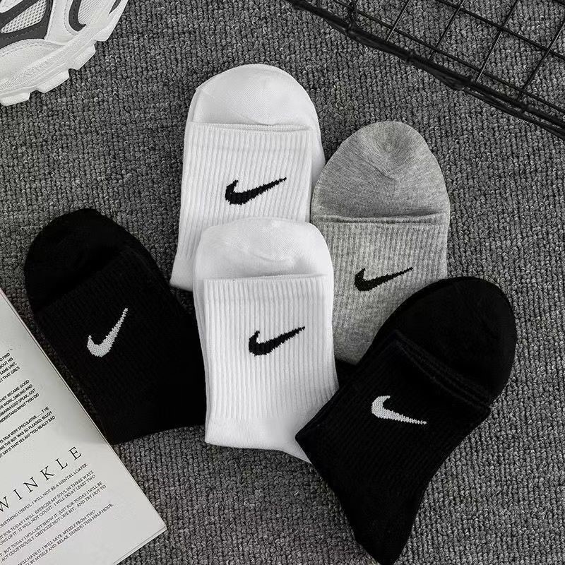 品牌运动袜耐克NIKE运动袜子 防臭中长筒袜子厂家批发